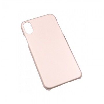 Pachet husa Elegance Luxury X-LEVEL Metalic Rose-Gold pentru Apple iPhone X cu folie de protectie gratis