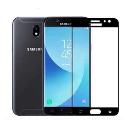 Folie de sticla Samsung Galaxy J7 2017 FULL GLUE cu margini negre Elegance Luxury
