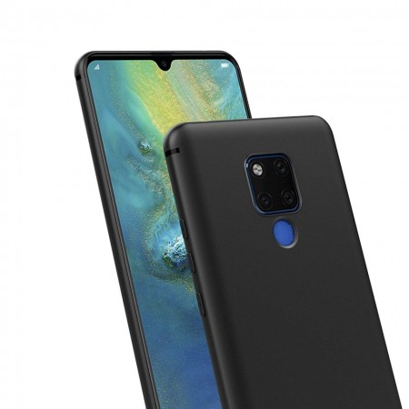 Husa pentru Huawei MATE 20 , Perfect Fit , Silicon TPU Negru