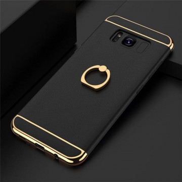 Husa Samsung Galaxy J3 2017, Elegance Luxury 3in1 Ring Negru