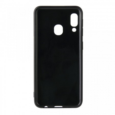 Husa pentru Huawei P Smart 2019, Perfect Fit, cu insertii de carbon, negru