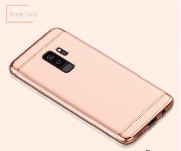 Husa Samsung Galaxy S9, Elegance Luxury 3in1 Rose-Gold