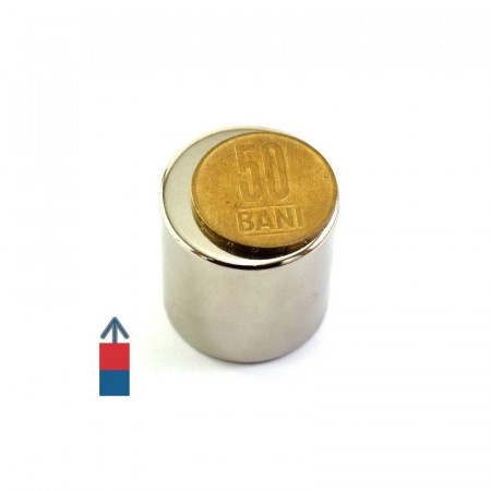 Magneți neodim de formă cilindru cu diametrul 30 mm și înălțimea 30 mm. Raportul proporțiilor 1:1 face ca acest magnet sa fie robust și puternic.