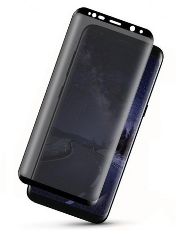 Folie de sticla 5D Samsung Galaxy S9 Plus, Privacy Glass, folie securizata duritate 9H