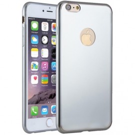 Husa Apple iPhone 7, Elegance Luxury placata argintiu (ELECTROPLATING SILVER)