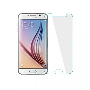 Pachet husa Elegance Luxury TPU slim transparenta pentru Samsung Galaxy S6 cu folie de sticla gratis