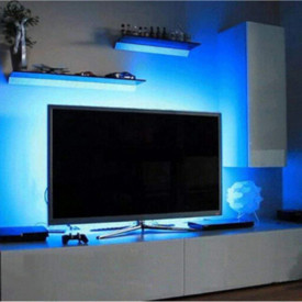 Banda LED USB pentru Iluminare Ambientala in Spatele Televizorului Backlight TV RGB