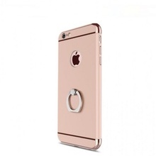 Husa Apple iPhone 6/6S , Elegance Luxury 3in1 Ring Rose-Gold