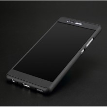 Husa Apple iPhone 6 Plus/6S Plus, FullBody Elegance Luxury iPaky Black, acoperire completa 360 grade cu folie de sticla gratis