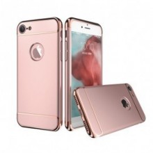 Husa Apple iPhone 7 Plus, Elegance Luxury 3in1 Rose-Gold