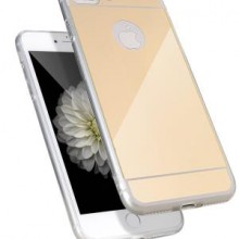 Husa Apple iPhone 7 Plus, Elegance Luxury tip oglinda Auriu