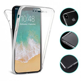 Husa Apple iPhone X, FullBody ultra slim silicon TPU , acoperire completa 360 grade