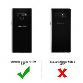 Husa pentru Samsung Galaxy Note 9 , Perfect Fit , Silicon TPU Negru