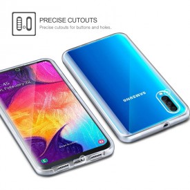 Husa Samsung Galaxy A50, FullBody Elegance Luxury ultra slim,Silicon TPU , acoperire completa 360 grade