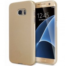 Husa Samsung Galaxy S7 Edge, Elegance Luxury slim antisoc Gold