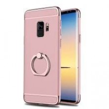 Husa Samsung Galaxy S9, Elegance Luxury 3in1 Ring Rose-Gold