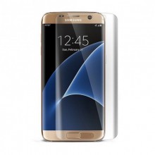 Pachet Husa Elegance Luxury pentru Samsung Galasy S6 Egde Plus TIP OGLINDA ARGINTIE cu folie de protectie gratis !