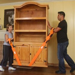 Set 2 curele pentru ridicat si transportat mobilier, cu lungime reglabila, rezistenta 1000kg,