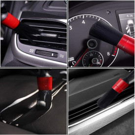 Set 5 perii profesionale MyStyle® pentru curatat interior si exterior auto, elemente de caroserie, bord, jante, detailing auto