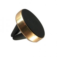 Suport auto magnetic gold pentru telefoane mobile, prindere la ventilatie !