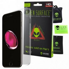 Folie Alien Surface HD, Apple iPhone 7 Plus, protectie spate, laterale + Alien Fiber cadou