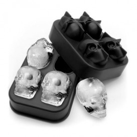 Forma cuburi de gheata Craniu Pro din silicon - potrivita si pentru uz profesional