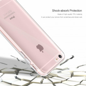 Husa Apple iPhone 6 Plus/6S Plus, FullBody Elegance Luxury 360º ultra slim Silicon TPU, acoperire fata spate