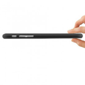 Husa Apple iPhone 7, FullBody Elegance Luxury Black, acoperire completa 360 grade cu folie de sticla gratis