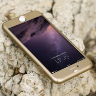 Husa Apple iPhone 7, FullBody Elegance Luxury Gold, acoperire completa 360 grade cu folie de sticla gratis