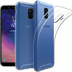 Husa Samsung Galaxy A6 Plus, Silicon TPU Slim Transparenta