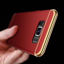 Husa Samsung Galaxy S8 Plus, Elegance Luxury 3in1 Rosu