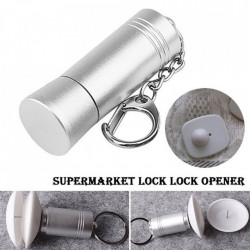 Acest magnet tip breloc te asigura ca elimini etichetele de securitate, cat mai repede posibil, in special pentru cele la raft sau de pe sticle. Este un dispozitiv de indepartare a tagurilor foarte bine realizat, refolosibil, cu o durabilitate extraordina