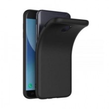Pachet husa Elegance Luxury slim antisoc Black pentru Samsung Galaxy J7 2017 cu folie de protectie gratis