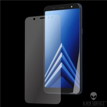 Folie Alien Surface HD, Samsung GALAXY A6 Plus (2018), protectie fata + Alien Fiber Cadou