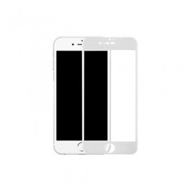 Folie de sticla Apple iPhone 6/6S, margini colorate White