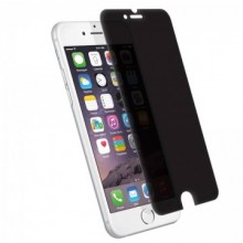 Folie de sticla Apple iPhone 8 Plus, Privacy Glass case friendly, folie securizata duritate 9H