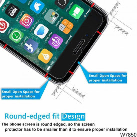 Folie de sticla case friendly Apple iPhone 6 Plus/6S Plus, Elegance Luxury transparenta