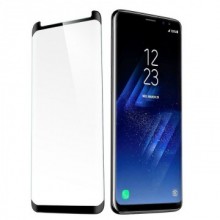 Folie de sticla Samsung Galaxy S9 Plus, Negru Case Friendly
