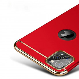Husa Apple iPhone 11 PRO MAX, Elegance Luxury 3in1 Rosu