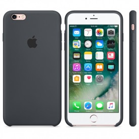 Husa Apple iPhone 6/6S, Silicon antisoc, Charcoal Gray