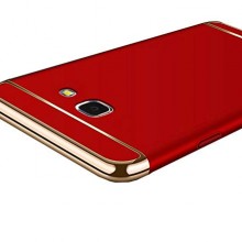 Husa Samsung Galaxy A5 2017, Elegance Luxury 3in1 Rosu