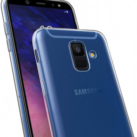Husa Samsung Galaxy A6 Plus, Silicon TPU Slim Transparenta