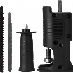 ADAPTOR DE FIERASTRAU LANCE PENTRU BORMASINA ELECTRICA, MULTIFUNCTIONAL, PORTABIL, CU 3 LAME