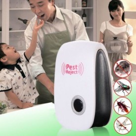 Aparat anti Daunatori Ultrasonic pentru gandaci, muste, tantari, furnici ,paianjeni , soareci ,Ultrasonic Pest Reject