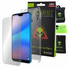 FOLIE ALIEN SURFACE HD, HUAWEI P20 LITE, PROTECTIE ECRAN, SPATE, LATERALE + ALIEN FIBER CADOU