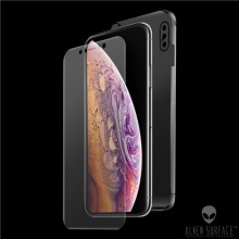 FOLIE ALIEN SURFACE HD, iPhone XS, PROTECTIE ECRAN,SPATE+LATERALE + ALIEN FIBER CADOU