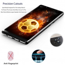 Folie de sticla Samsung Galaxy Note 9, Privacy Glass, folie securizata duritate 9H