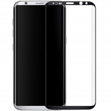 Folie de sticla Samsung Galaxy S8 Plus, Elegance Luxury margini curbate colorate Black
