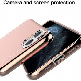 Husa Apple iPhone 11 PRO MAX, Elegance Luxury 3in1 Rose-Gold