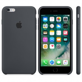 Husa Apple iPhone 6/6S, Silicon antisoc, Charcoal Gray